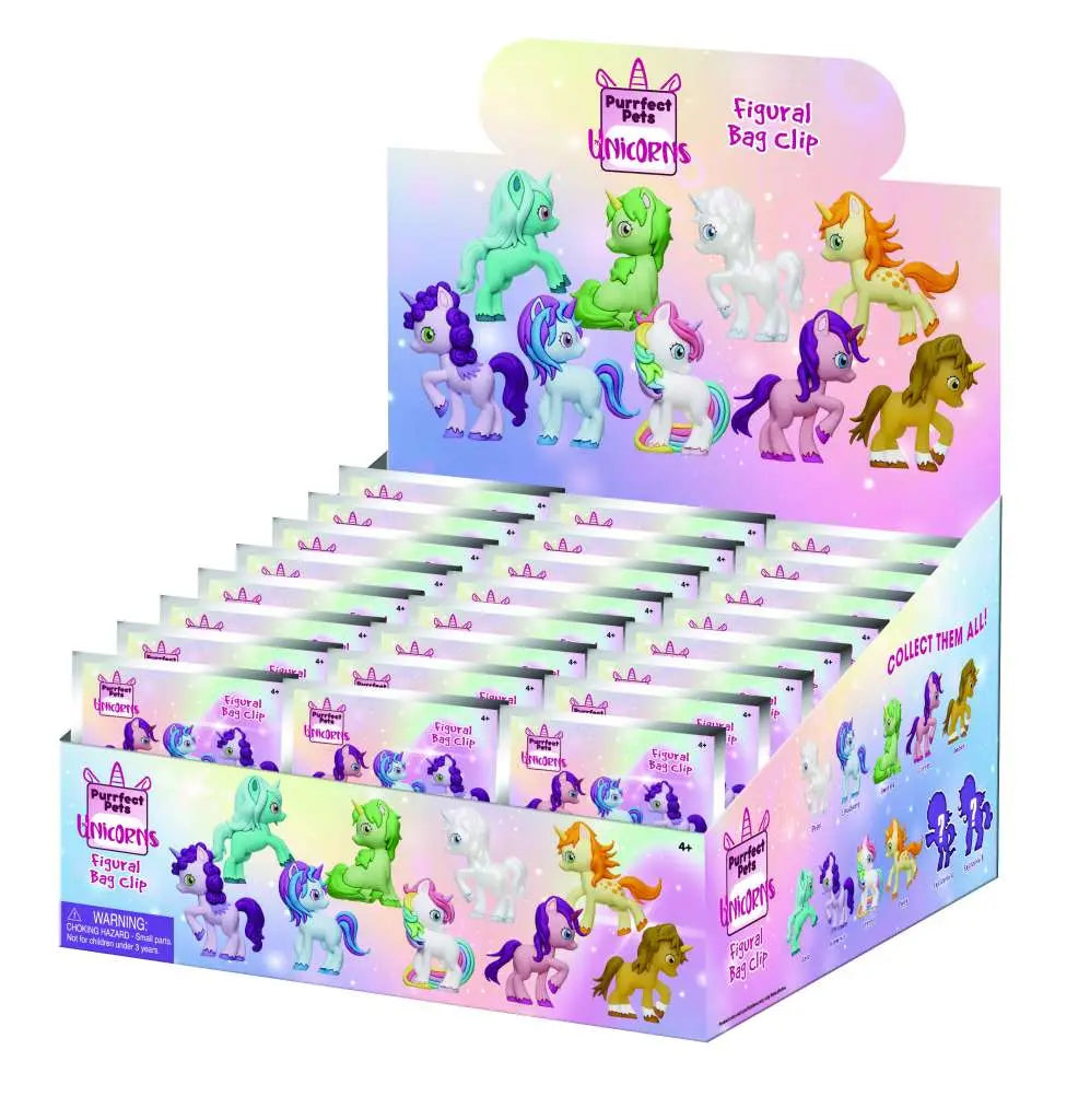 UNICORNS S1 3D Bolsa CLIP BLIND Caja DISPLAY(24)