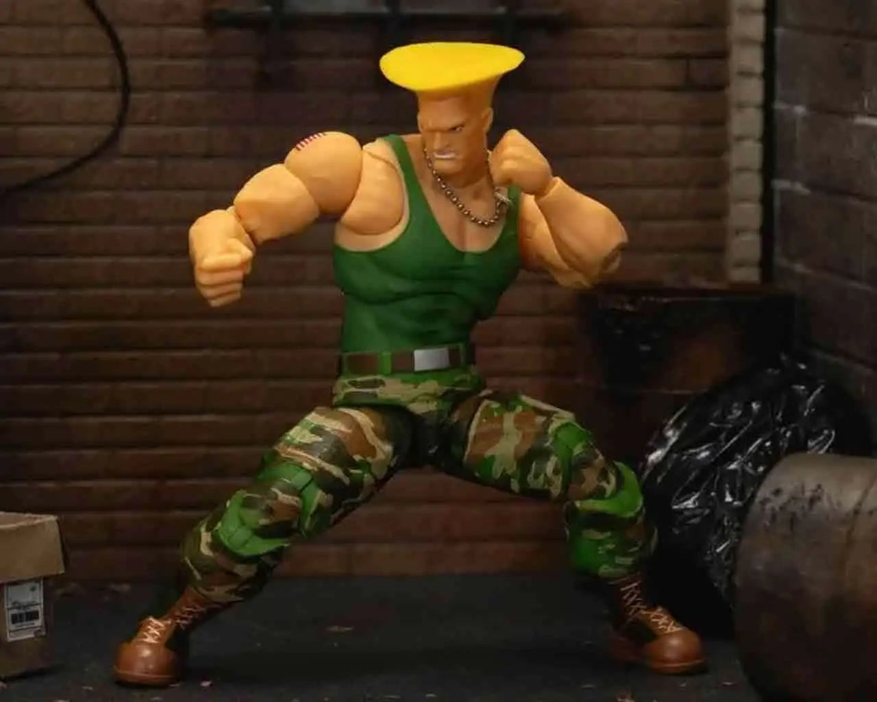 Ultra Street Fighter II: The Final Challengers Figura 1/12 Guile 15 cm