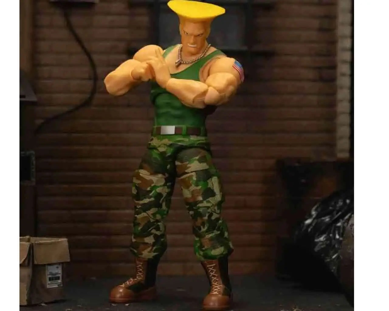 Ultra Street Fighter II: The Final Challengers Figura 1/12 Guile 15 cm