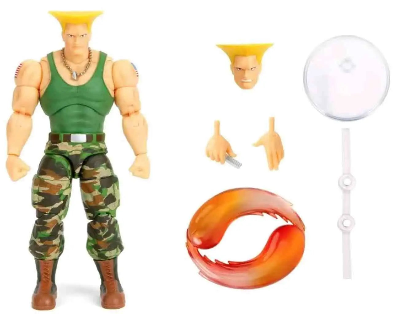 Ultra Street Fighter II: The Final Challengers Figura 1/12 Guile 15 cm