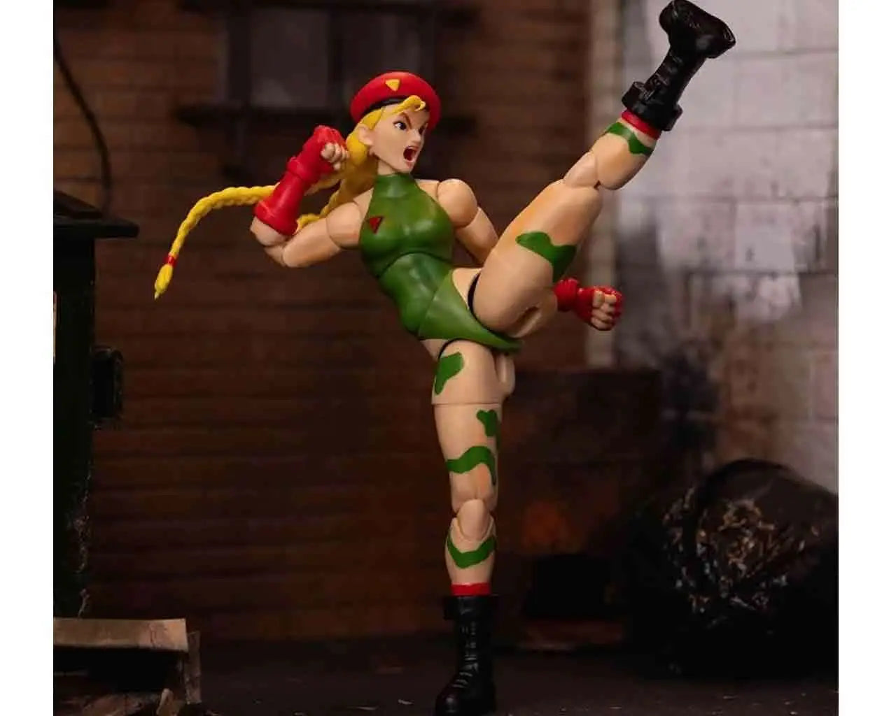 STREETFIGHTER 2 CAMMY 1/12 DELUXE ACTION FIGURE
