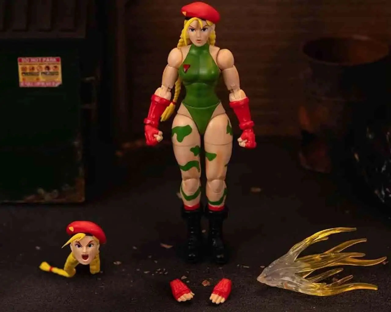STREETFIGHTER 2 CAMMY 1/12 DELUXE ACTION FIGURE