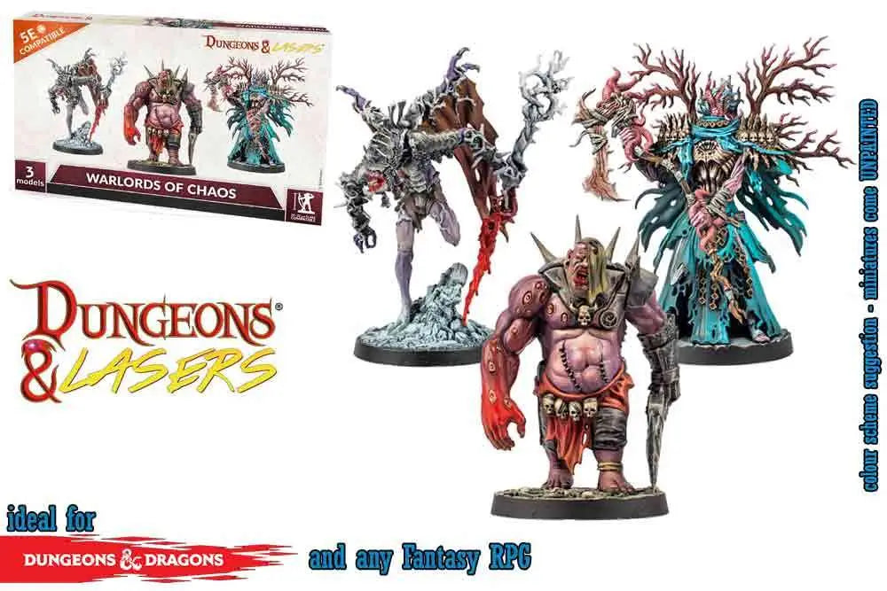 DUNGEONS & LASERS - WARLORDS OF CHAOS Frikytopia