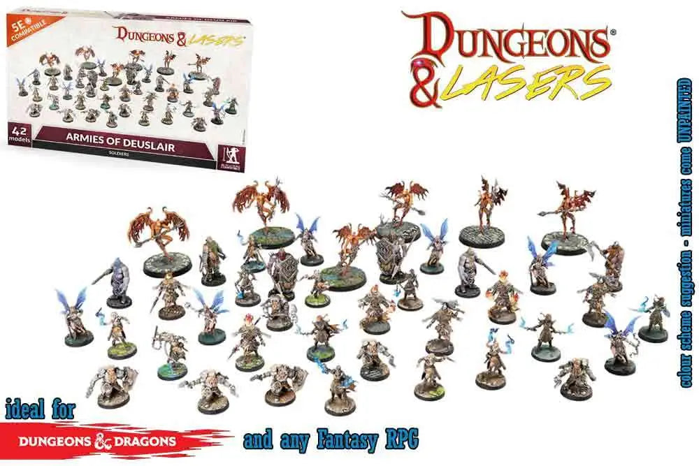 DUNGEONS & LASERS - ARMIES OF DEUSLAIR Frikytopia