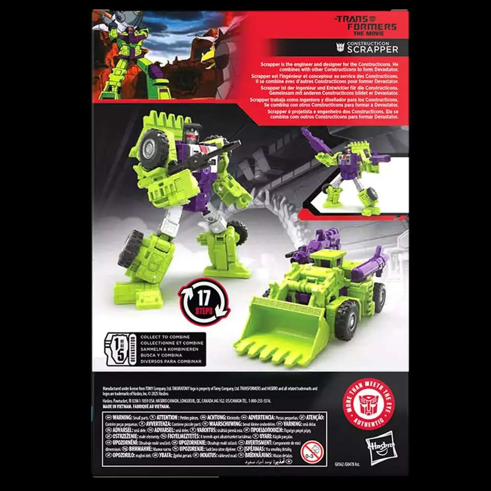 Figura Constructicon Scrapper Studio Series Transformers 16,5 cm