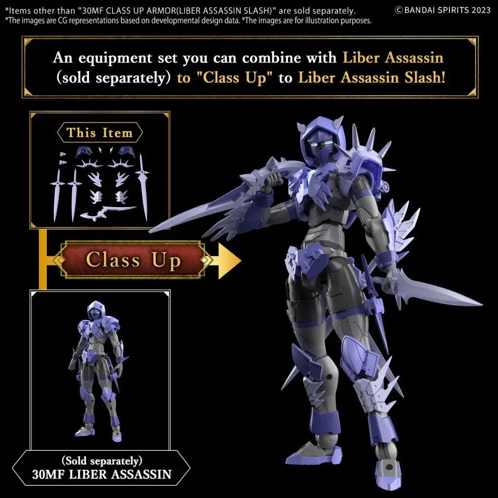 Maqueta Class Up Armor Liber Assasin Slash 30 Minutes Fantasy