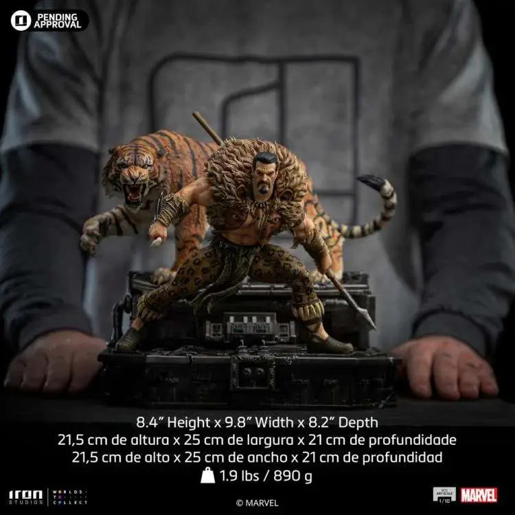 SPIDER-MAN VS VILLAINS KRAVEN 1/10 Estatua