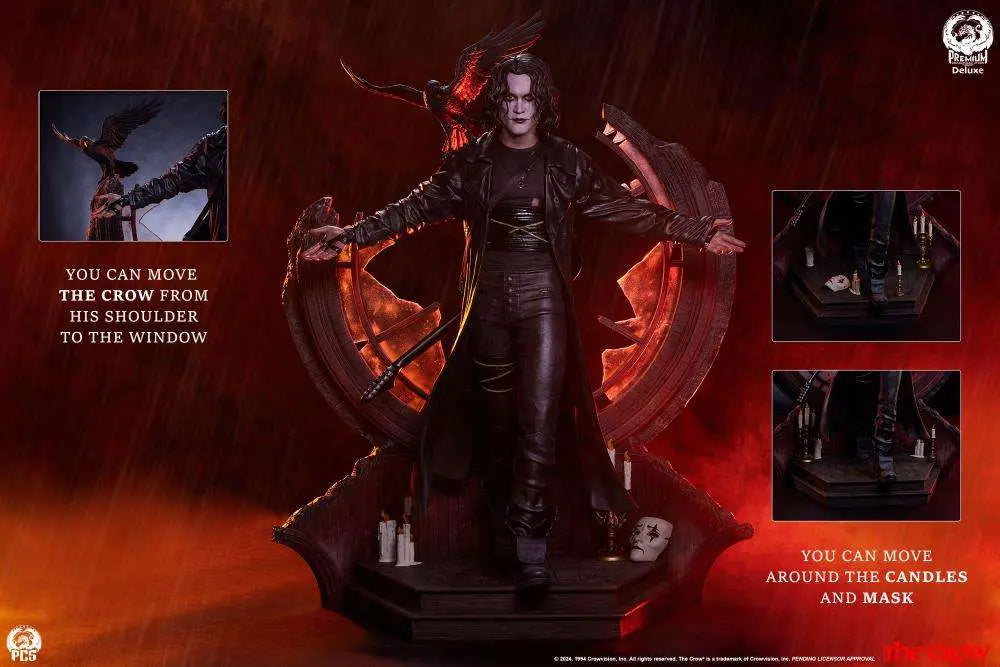 THE CROW 1:3 SCALE Estatua DELUXE EDITION