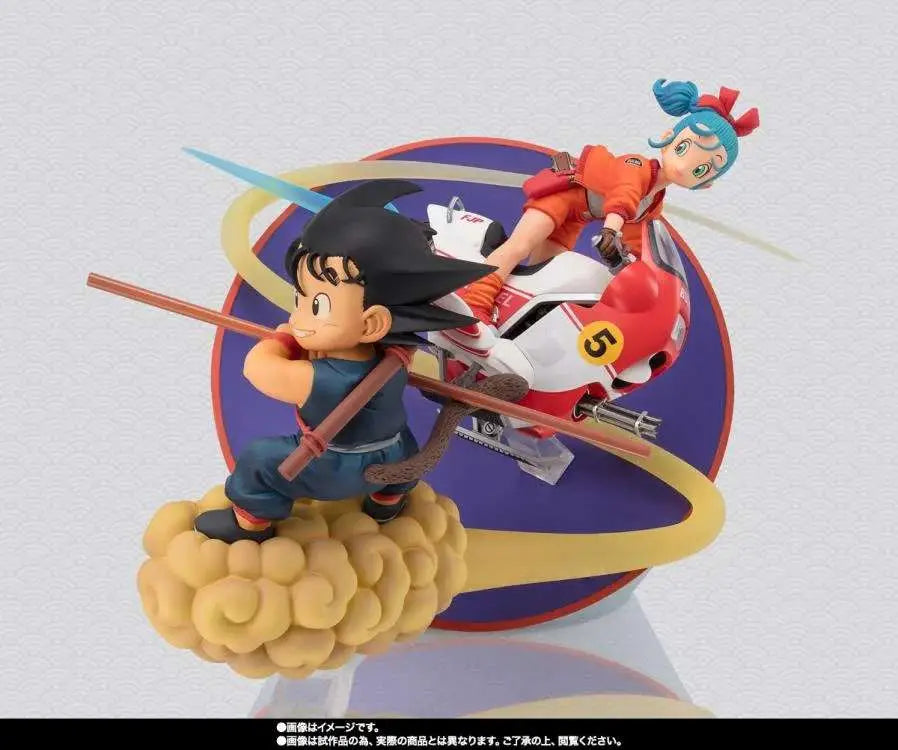 Dragon Ball Figuarts ZERO Estatua PVC Son Goku & Bulma 18 cm