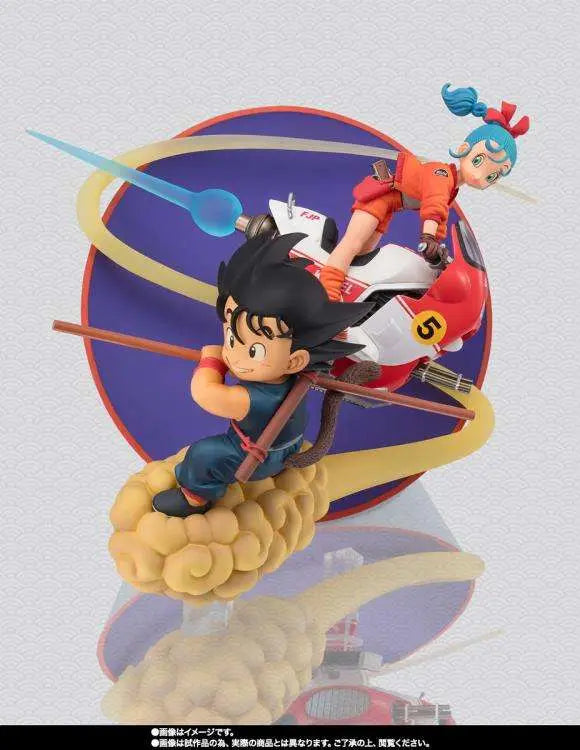 Dragon Ball Figuarts ZERO Estatua PVC Son Goku & Bulma 18 cm