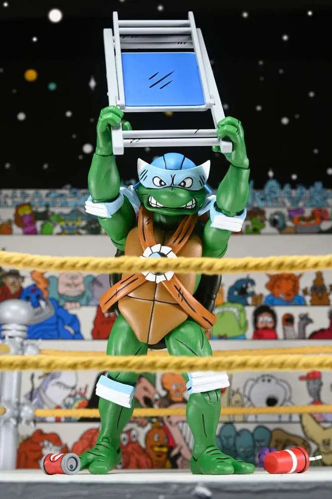 Tortugas Ninja (Archie Comics) Figuras Paquete de 4 Stump Wrestling Turtles 18 cm