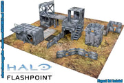 HALO: FLASHPOINT - DELUXE BUILDABLE 3D TERRAIN SET