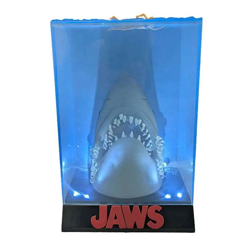 Figura Poster 3D Tiburon Jaws luces