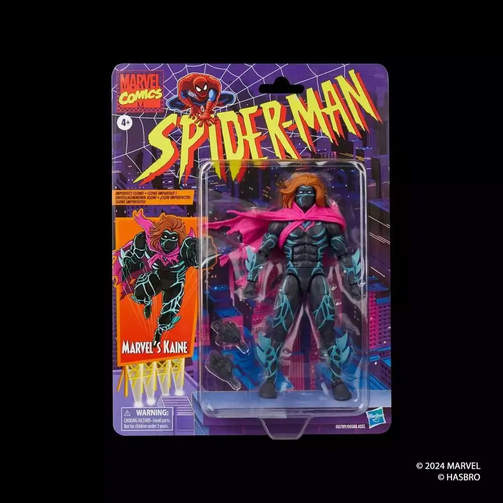MARVEL LEGENDS SPIDER-MAN VINTAGE KAINE ACTION Figura