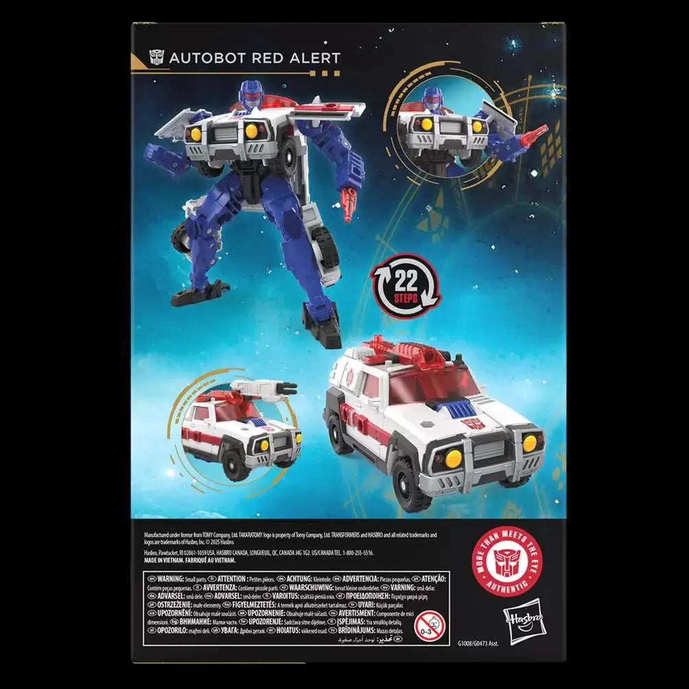 Figura hasbro transformers age of the primes autobot red alert