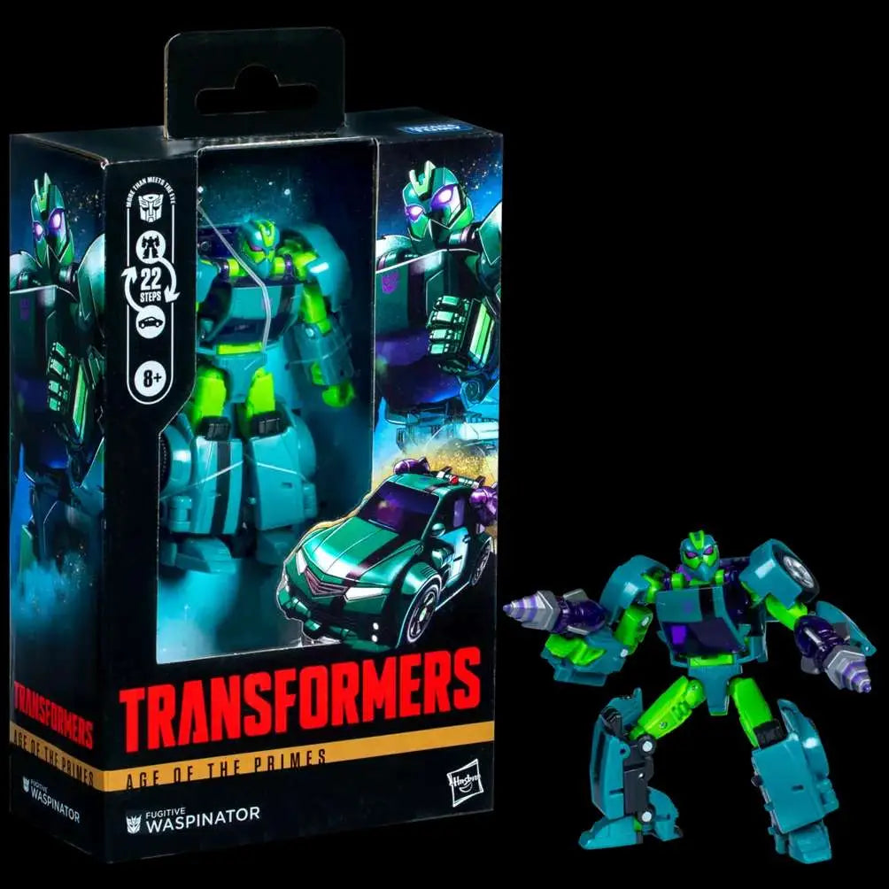 Figura hasbro transformers age of the primes fugitive waspinator