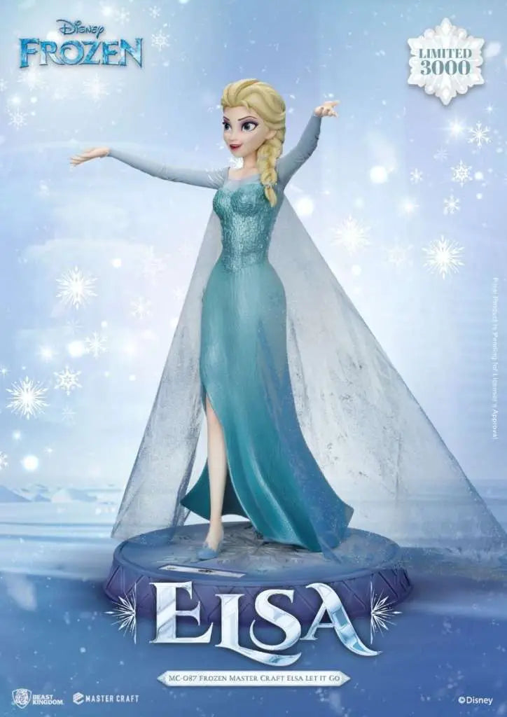FROZEN ELSA LET IT GO MASTERCRAFT Estatua