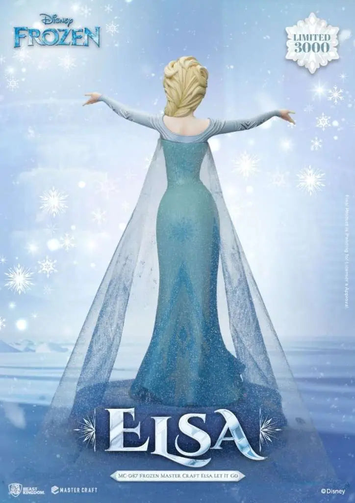 FROZEN ELSA LET IT GO MASTERCRAFT Estatua