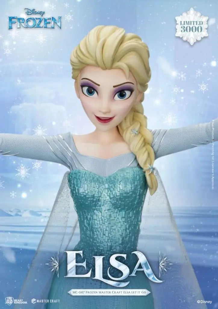 FROZEN ELSA LET IT GO MASTERCRAFT Estatua