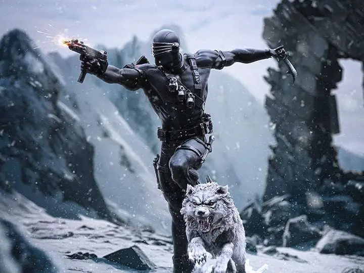 GI Joe Estatua 1/10 Art Scale Snake Eyes 23 cm