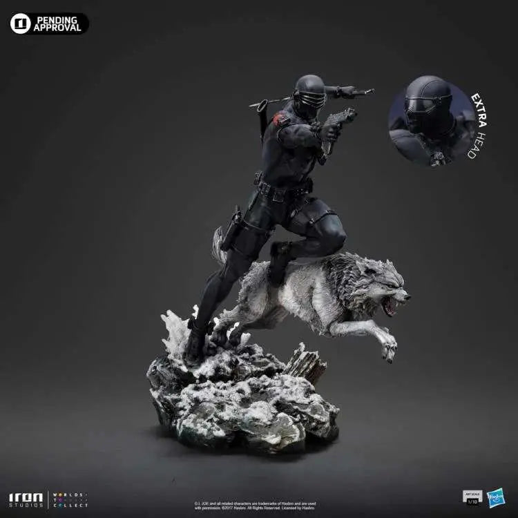 GI Joe Estatua 1/10 Art Scale Snake Eyes 23 cm