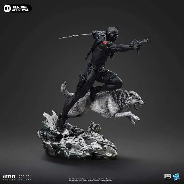 GI Joe Estatua 1/10 Art Scale Snake Eyes 23 cm