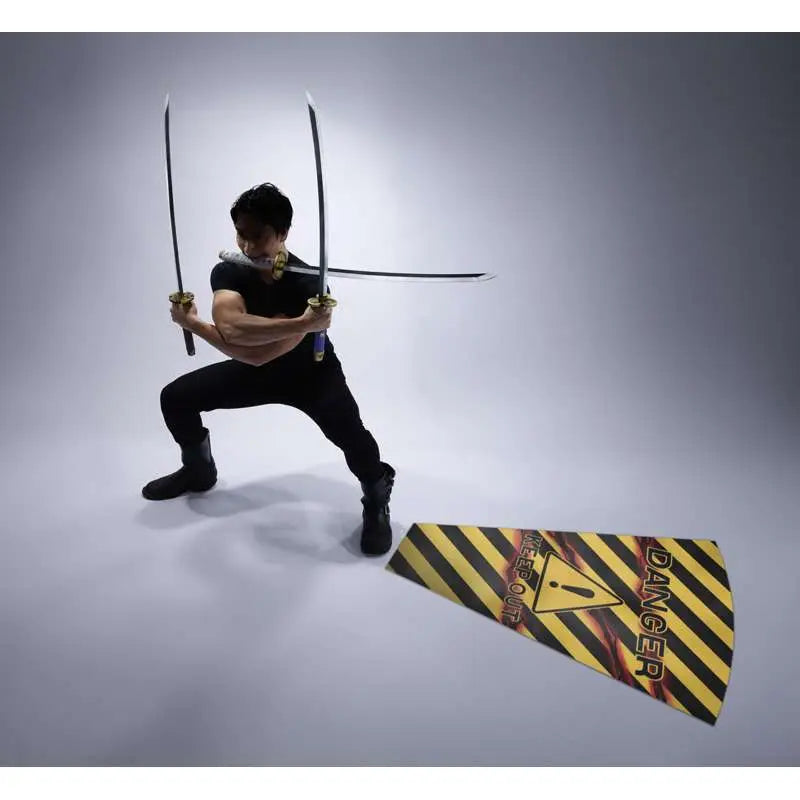 One Piece Set de 3 Réplicas Proplica 1/1 Espadas Roronoa Zoro Three Sword Style 95 cm