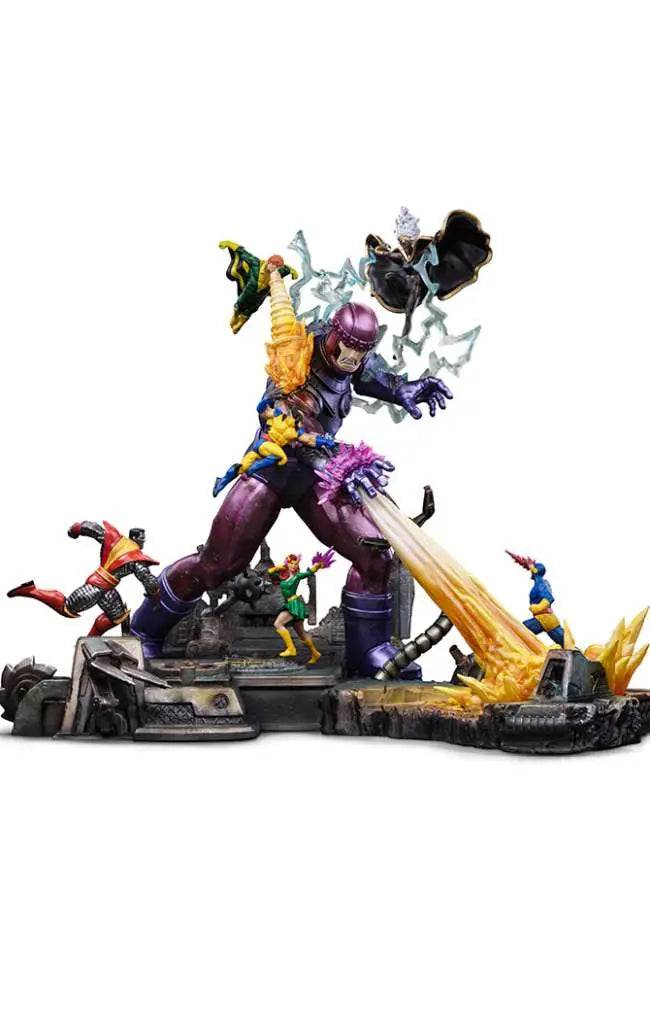 Marvel Estatua 1/20 Demi Art Scale X-Men Danger Room Diorama A 42 cm