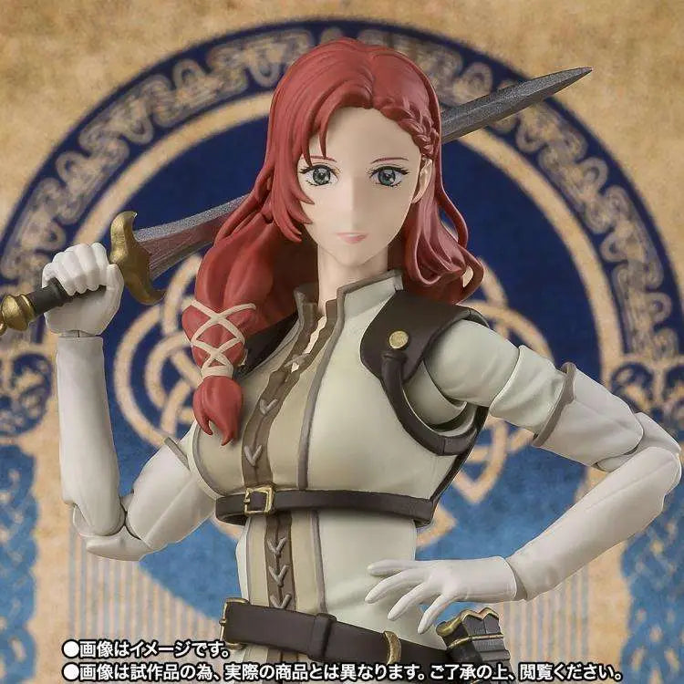 El Señor de los Anillos la Guerra de los Rohirrim Figura S.H. Figuarts Hera Shieldmaiden of Rohan 18 cm