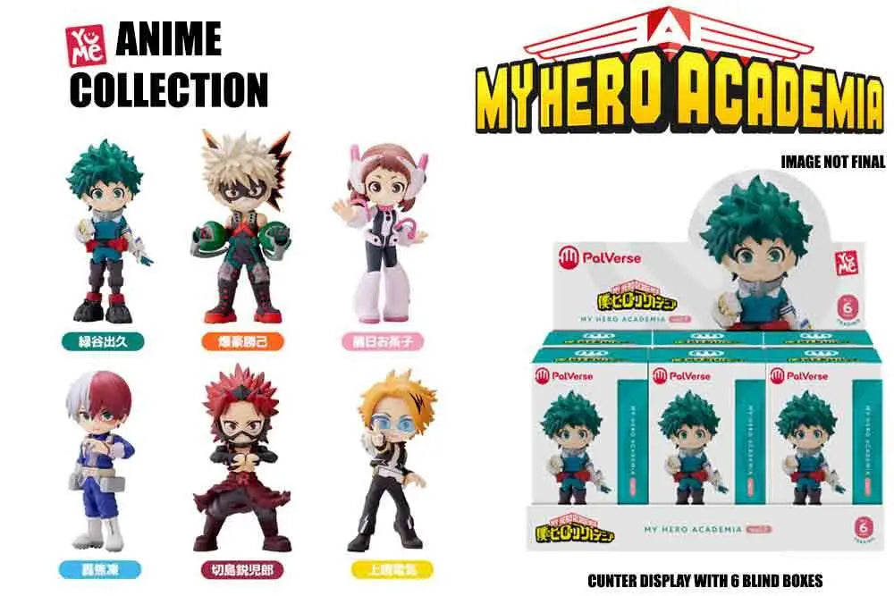MY HERO ACADEMIA ANIME COLLECTION MINI Figura BLIND Caja (6)