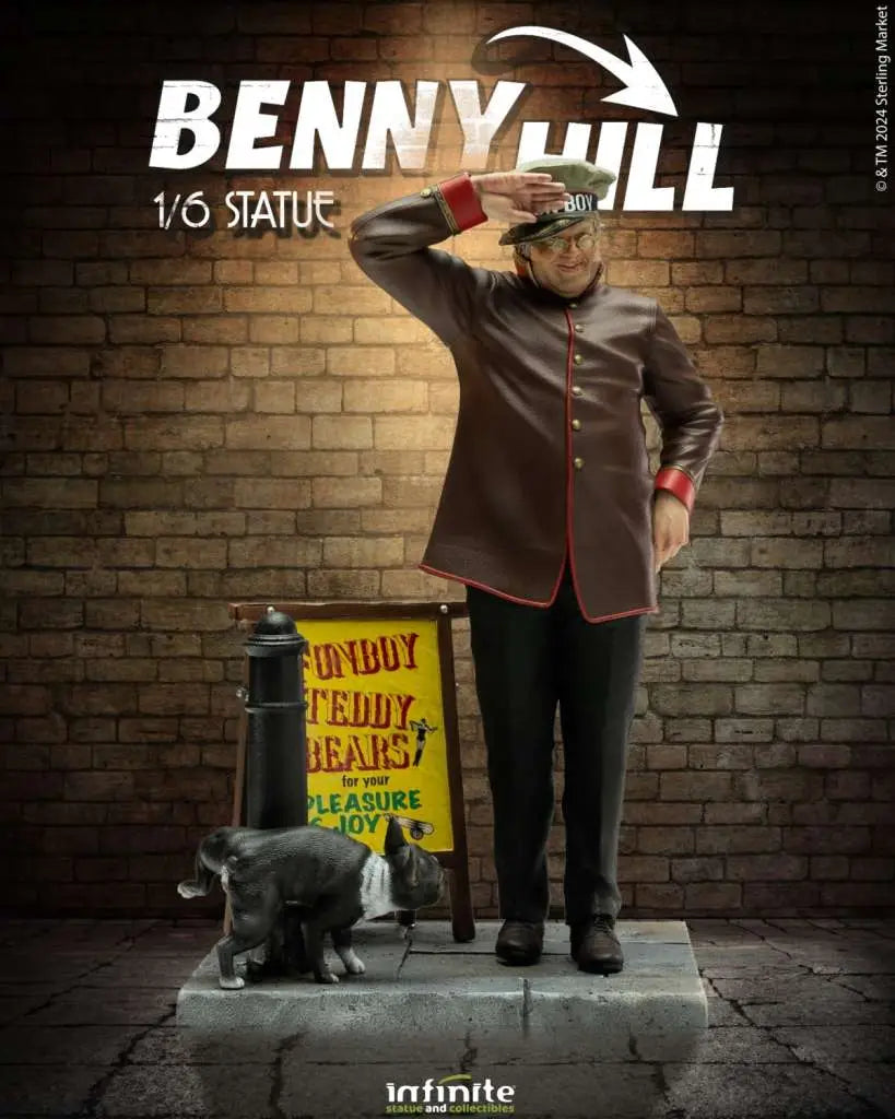 BENNY HILL 1/6 Estatua