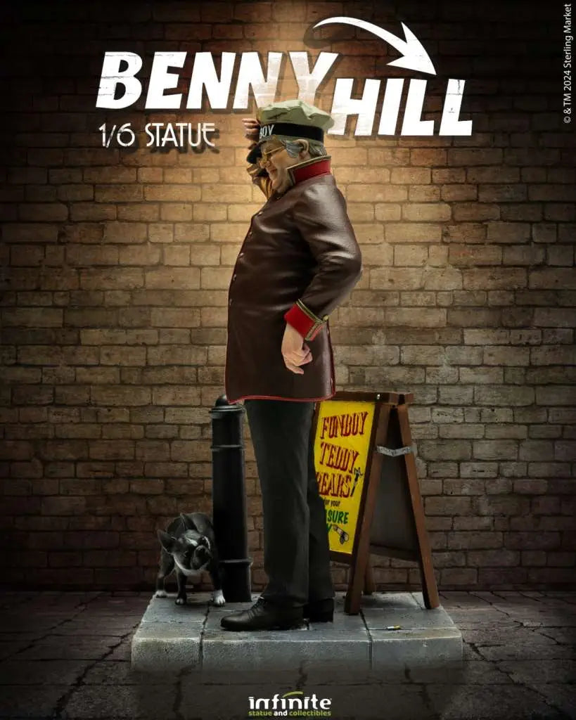 BENNY HILL 1/6 Estatua