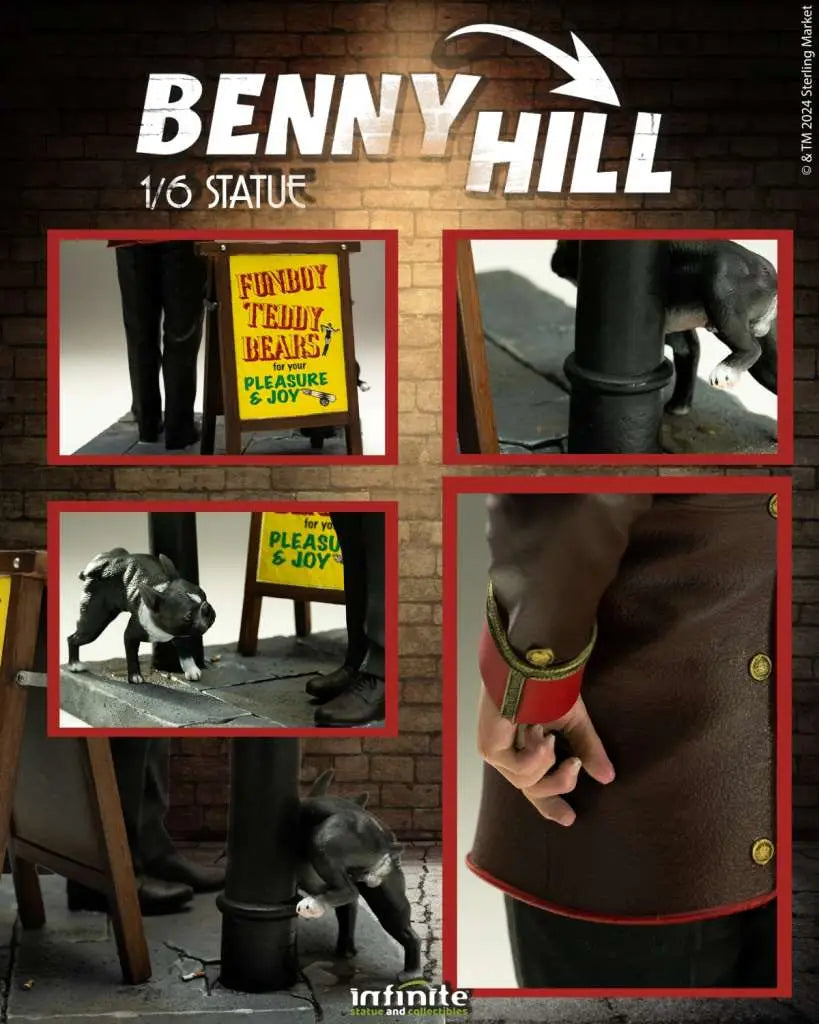 BENNY HILL 1/6 Estatua