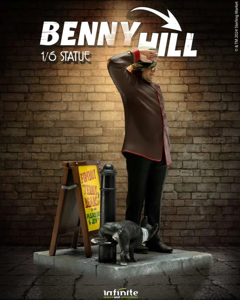 BENNY HILL 1/6 Estatua