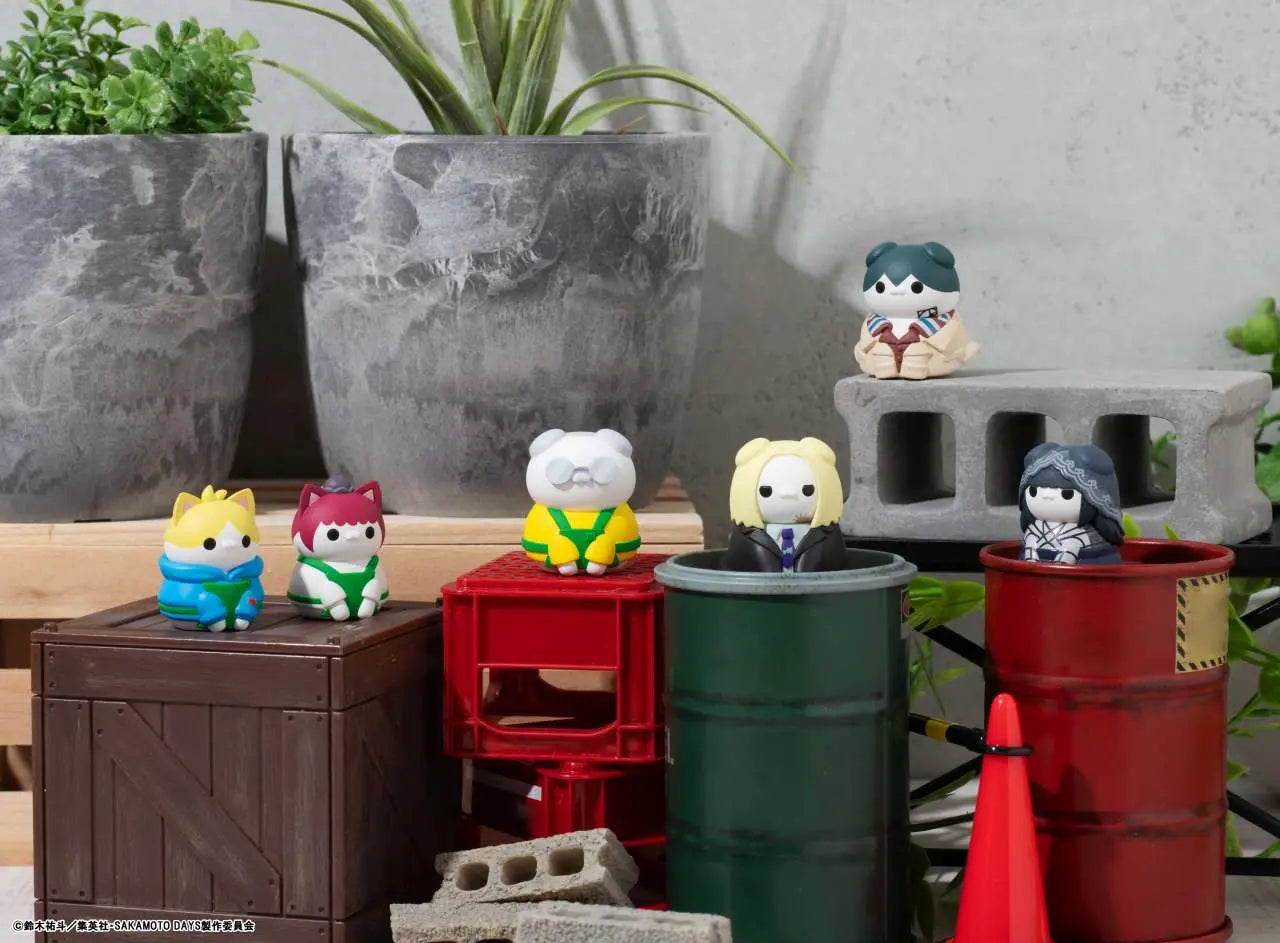 SAKAMOTO MEGA CAT PROJECT CATS THE CHEERFUL SAKAMOTO STORE DISPLAY (8) Frikytopia
