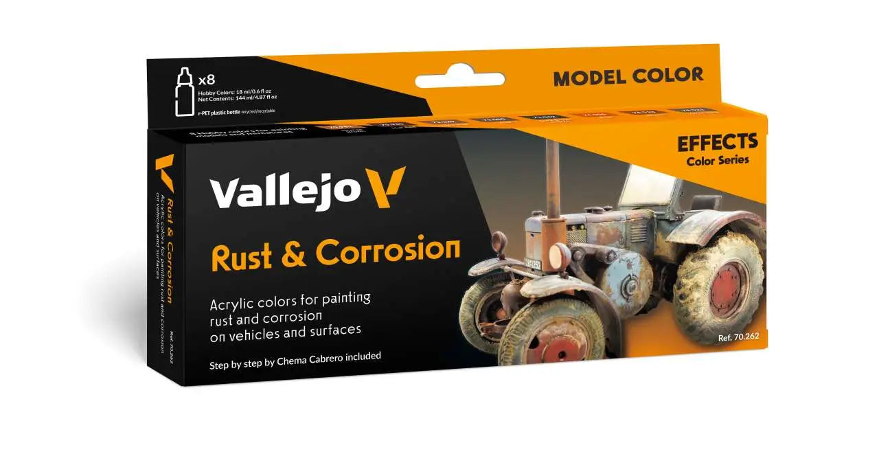 RUST AND CORROSION BY CHEMA CABRERO MODEL COLOR SET 70262 Frikytopia