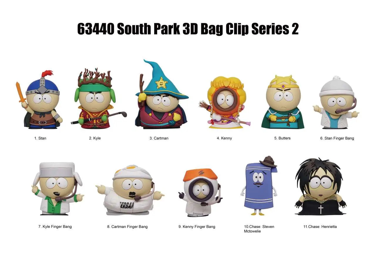 SOUTH PARK S.2 Bolsa CLIP BLIND Caja DISPLAY (24)