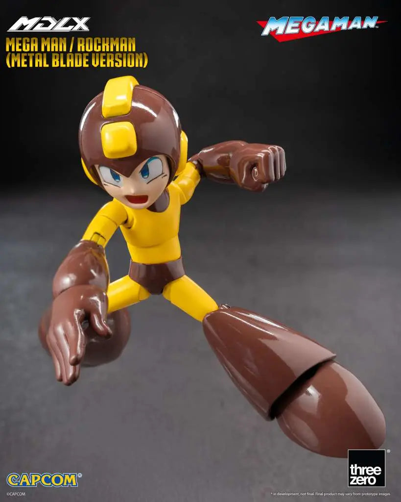 Mega Man Figura MDLX Mega Man / Rockman (Metal Blade Version) 10 cm