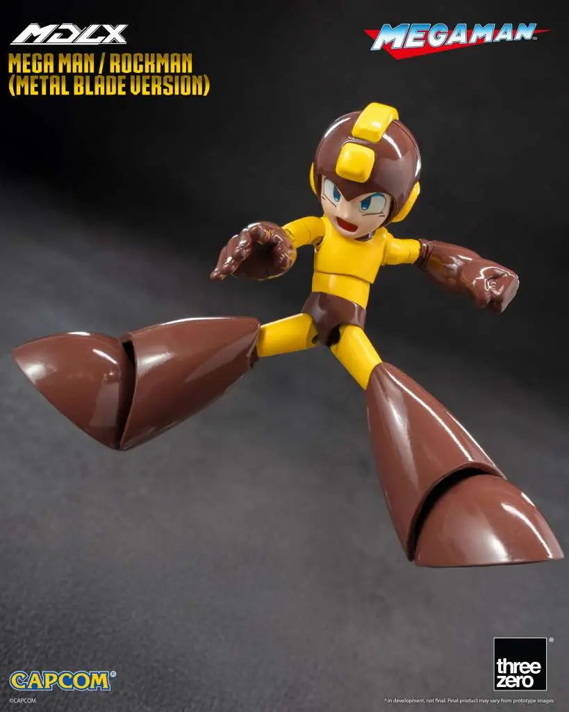 Mega Man Figura MDLX Mega Man / Rockman (Metal Blade Version) 10 cm