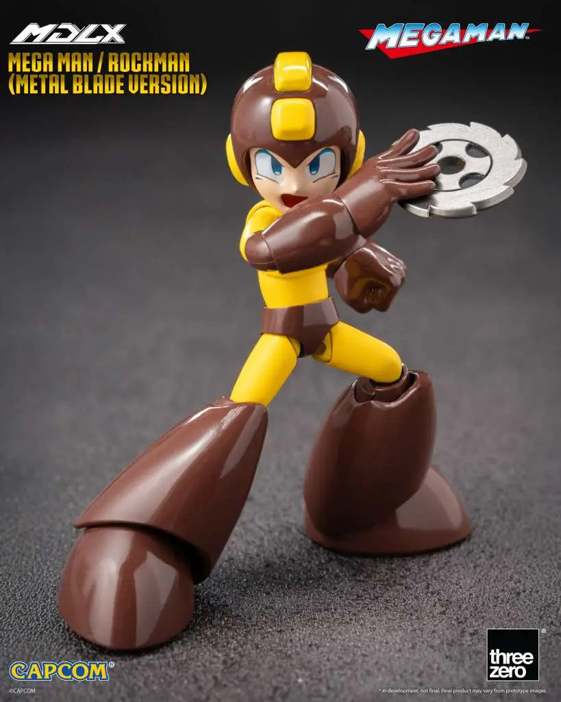 Mega Man Figura MDLX Mega Man / Rockman (Metal Blade Version) 10 cm
