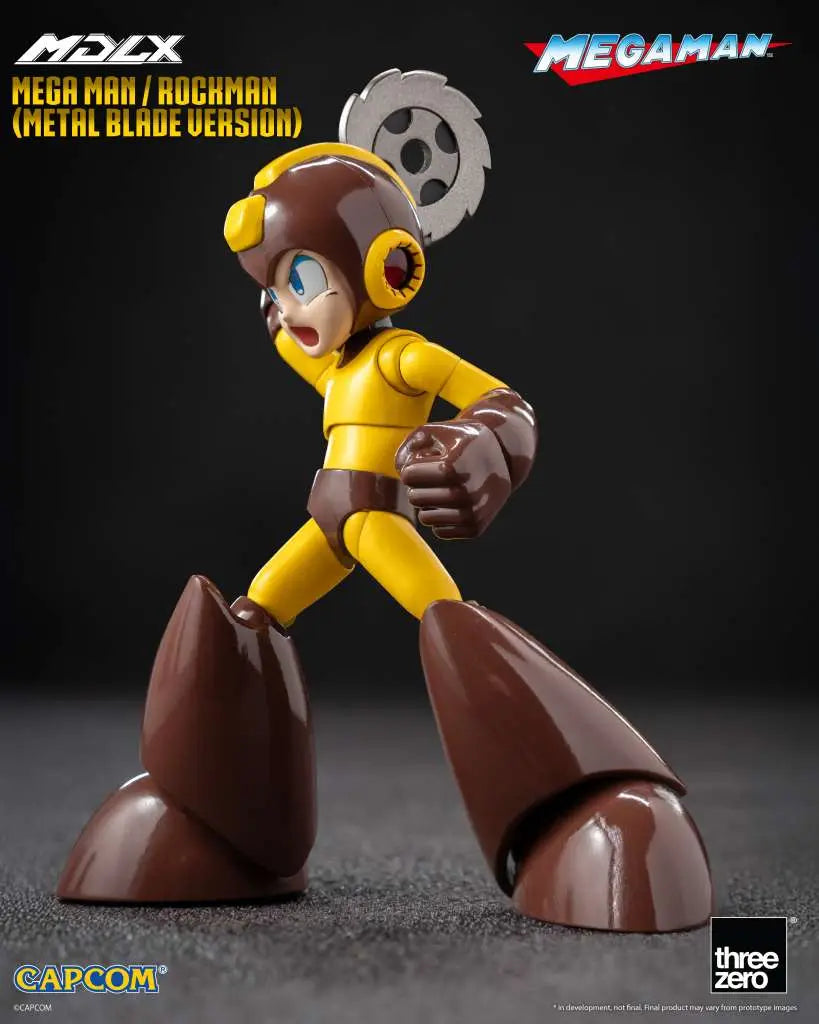 Mega Man Figura MDLX Mega Man / Rockman (Metal Blade Version) 10 cm