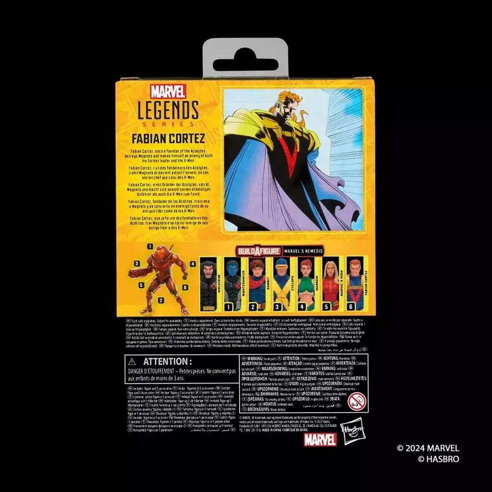 X-Men Marvel Legends Figura Fabian Cortez (BAF: Marvel's Nemesis) 15 cm