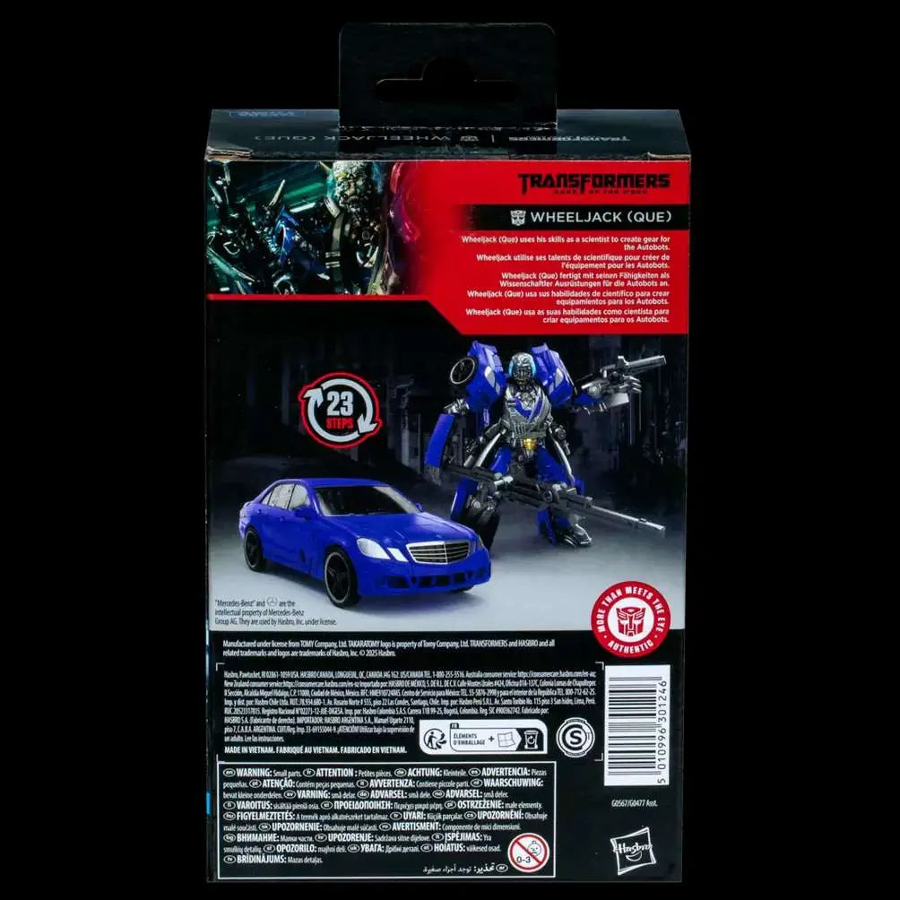 Figura hasbro transformers dark of the moon wheeljack que