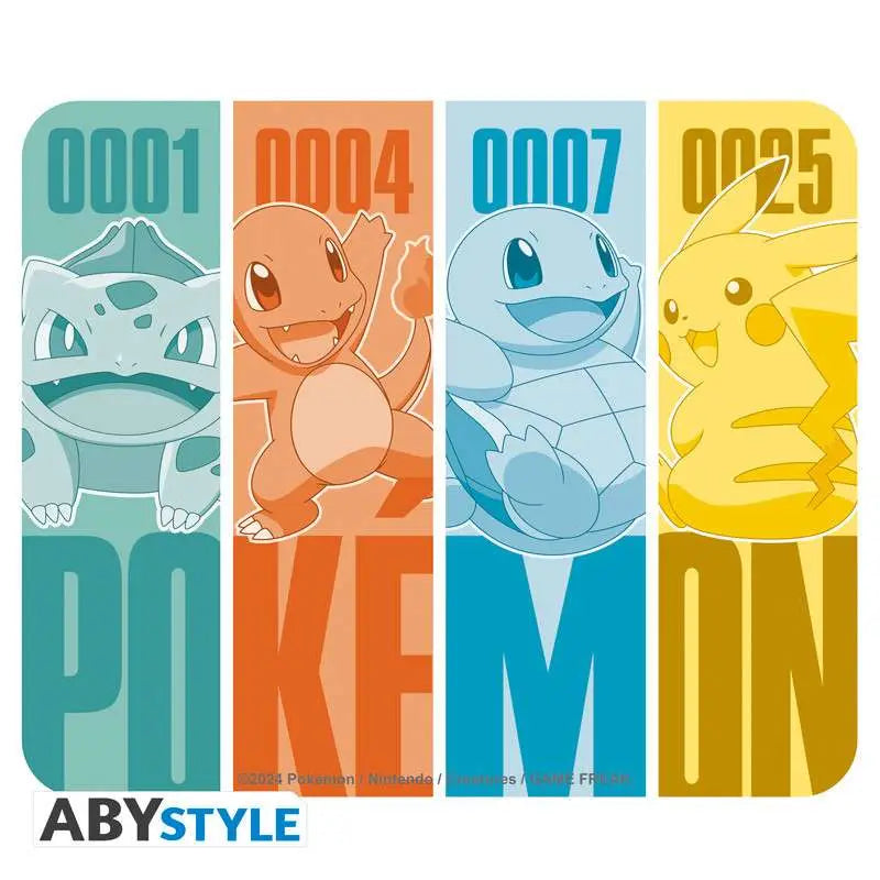 POKEMON KANTO STARTERS FLEXIBLE MOUSEPAD Frikytopia