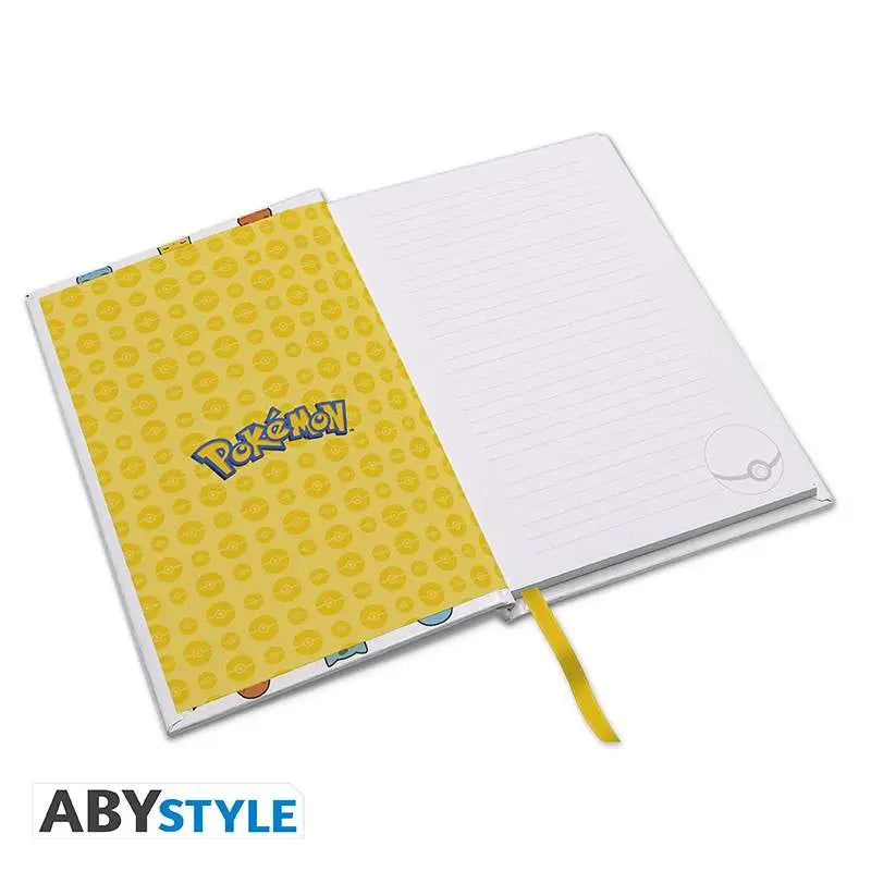 POKEMON A5 Libreta STARTERS