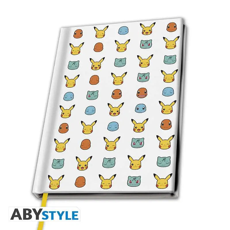 POKEMON A5 Libreta STARTERS