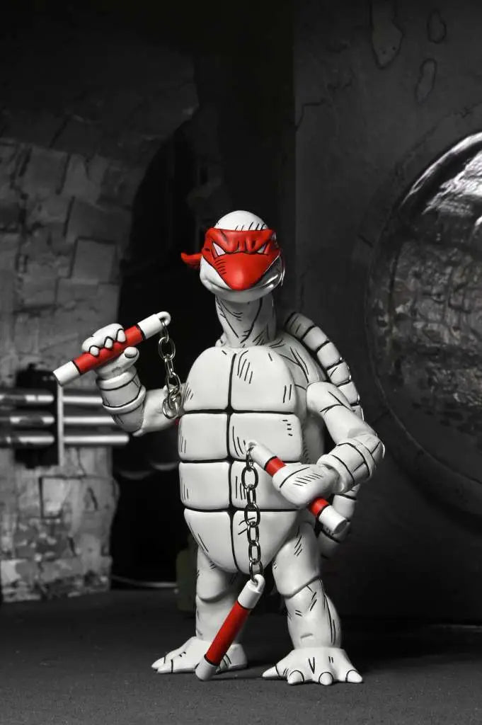 TEENAGE MUTANT NINJA TURTLES MIRAGE B&W FIRST TURTLES 2PACK AF