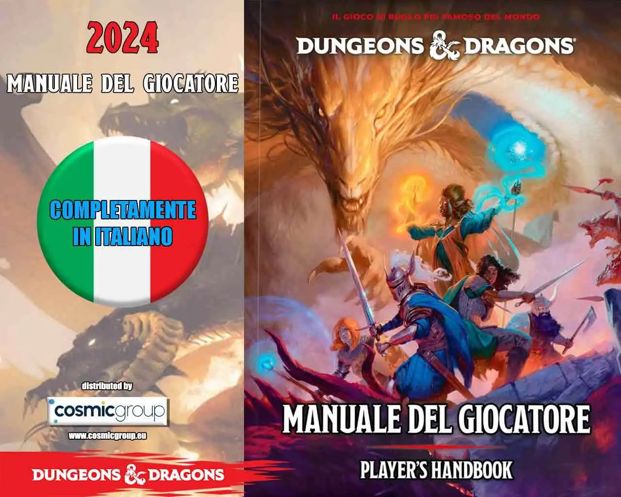DUNGEONS & DRAGONS - MANUALE DEL GIOCATORE 2024 Frikytopia