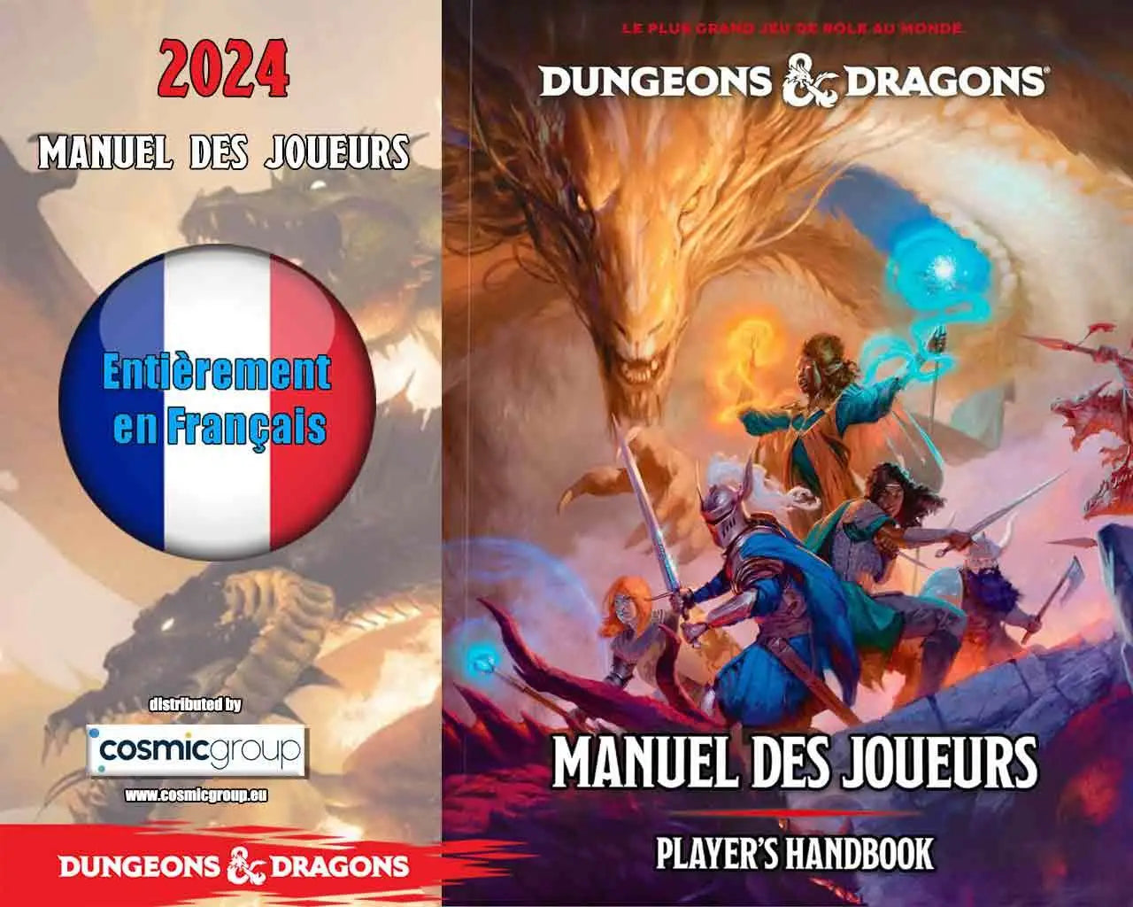 DUNGEONS & DRAGONS - MANUEL DES JOUEURS 2024 Frikytopia