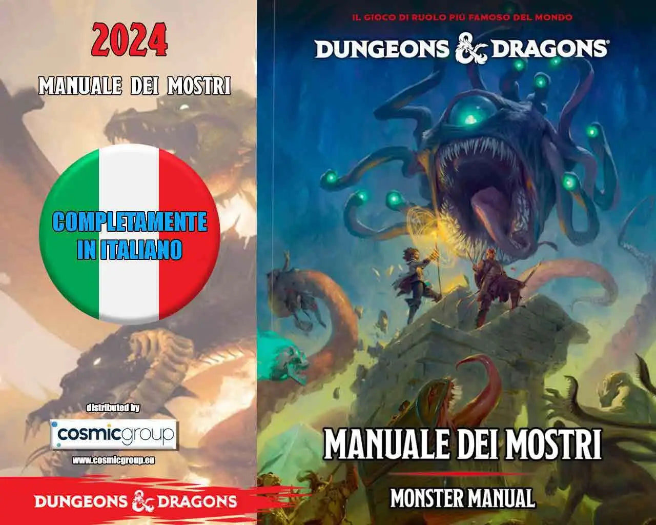 DUNGEONS & DRAGONS - MANUALE DEI MOSTRI 2024 Frikytopia